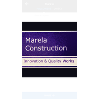 Marela Construction logo, Marela Construction contact details