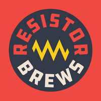 Resistor Brews logo, Resistor Brews contact details