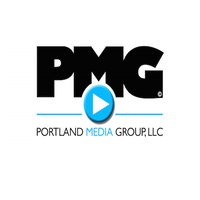 PMG:  Portland Media Group logo, PMG:  Portland Media Group contact details