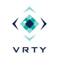 VRTY.io logo, VRTY.io contact details