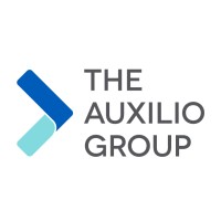 The Auxilio Group logo, The Auxilio Group contact details