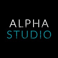 AlphaStudio logo, AlphaStudio contact details