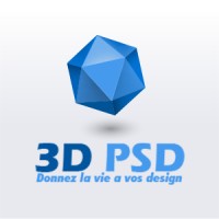 3D PSD logo, 3D PSD contact details