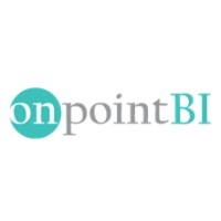 OnPointBI logo, OnPointBI contact details