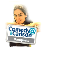 Comedy at the Carlson-Banquets logo, Comedy at the Carlson-Banquets contact details