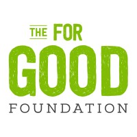 The For GOOD Foundation logo, The For GOOD Foundation contact details