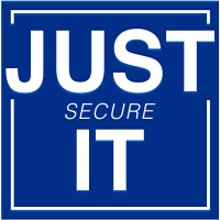 Just Secure It logo, Just Secure It contact details