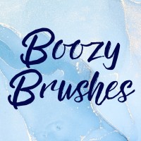 Boozy Brushes logo, Boozy Brushes contact details