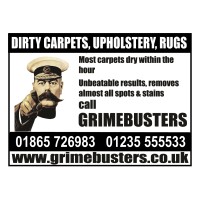 Grimebusters logo, Grimebusters contact details