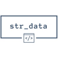 str_data logo, str_data contact details