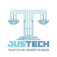 UM JusTech logo, UM JusTech contact details