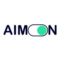 AimON logo, AimON contact details