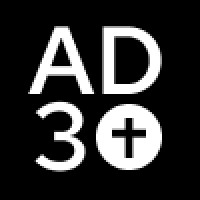 AD30 logo, AD30 contact details