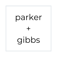 parker + gibbs logo, parker + gibbs contact details