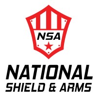 National Shield and Arms logo, National Shield and Arms contact details