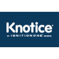 Knotice, an IgnitionOne company logo, Knotice, an IgnitionOne company contact details