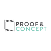 Proof & Concept logo, Proof & Concept contact details