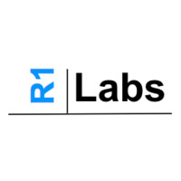 R1 Labs logo, R1 Labs contact details