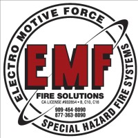 EMF FIRE SOLUTIONS logo, EMF FIRE SOLUTIONS contact details