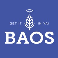 BAOS Podcast logo, BAOS Podcast contact details