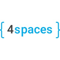 4spaces logo, 4spaces contact details