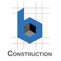 B Construction logo, B Construction contact details