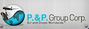 P&P Group logo, P&P Group contact details