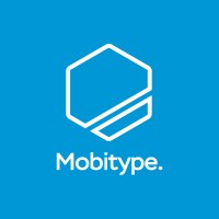 MobiType logo, MobiType contact details