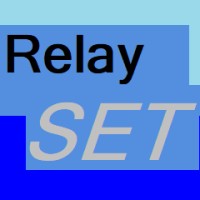 RelaySET logo, RelaySET contact details