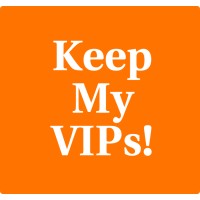 KeepMyVIPs! logo, KeepMyVIPs! contact details