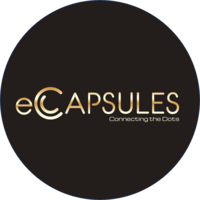 eCapsules logo, eCapsules contact details