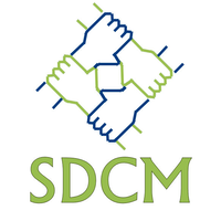 SDCM logo, SDCM contact details