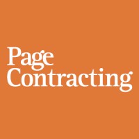 Page Contracting logo, Page Contracting contact details