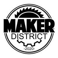 Maker District logo, Maker District contact details