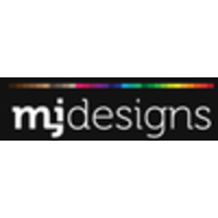 M J Designs logo, M J Designs contact details