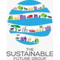 The Sustainable Future Group logo, The Sustainable Future Group contact details