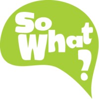 So What? Research logo, So What? Research contact details