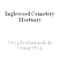 Inglewood Cemetery Mortuary logo, Inglewood Cemetery Mortuary contact details