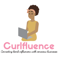 Curlfluence logo, Curlfluence contact details