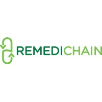 RemediChain logo, RemediChain contact details