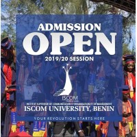 ISCOM UNIVERSITY BENIN logo, ISCOM UNIVERSITY BENIN contact details