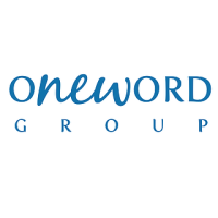 The OneWord Group logo, The OneWord Group contact details