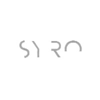 SYRO logo, SYRO contact details