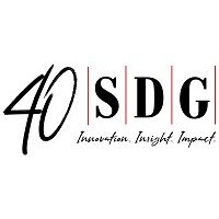 SDG logo, SDG contact details