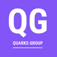 The Quarks Group logo, The Quarks Group contact details