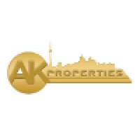 AK properties logo, AK properties contact details