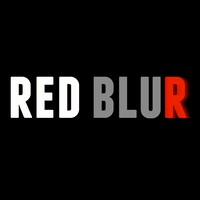 RED BLUR logo, RED BLUR contact details