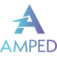 AMPED logo, AMPED contact details