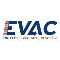 EVAC logo, EVAC contact details