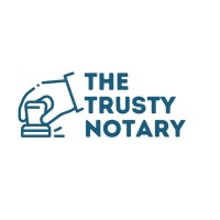 The Trusty Notary logo, The Trusty Notary contact details